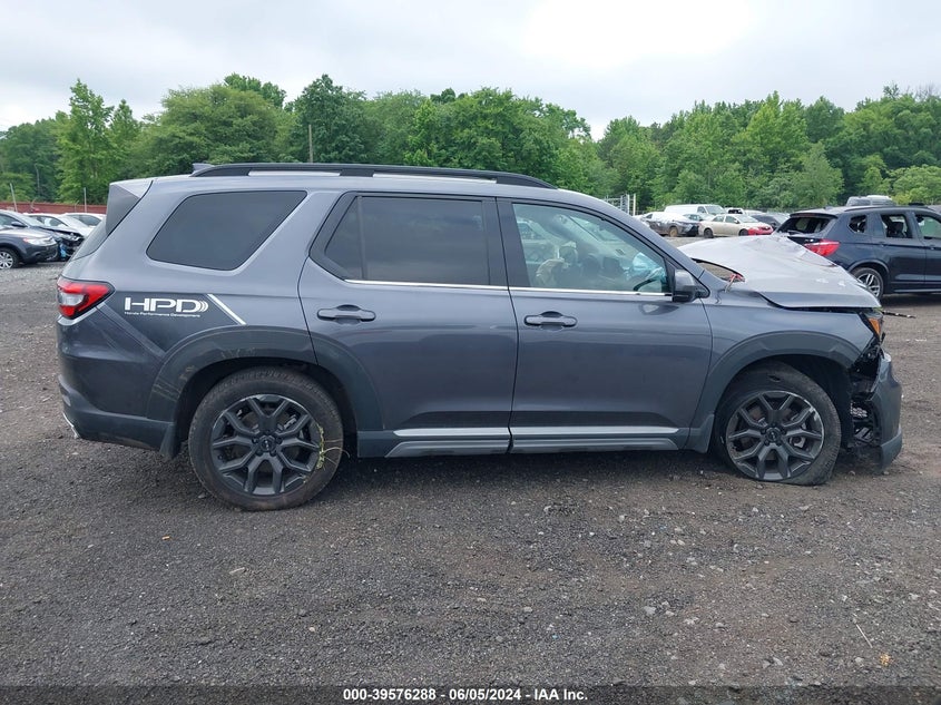 2023 Honda Pilot Awd Elite VIN: 5FNYG1H86PB019484 Lot: 39576288