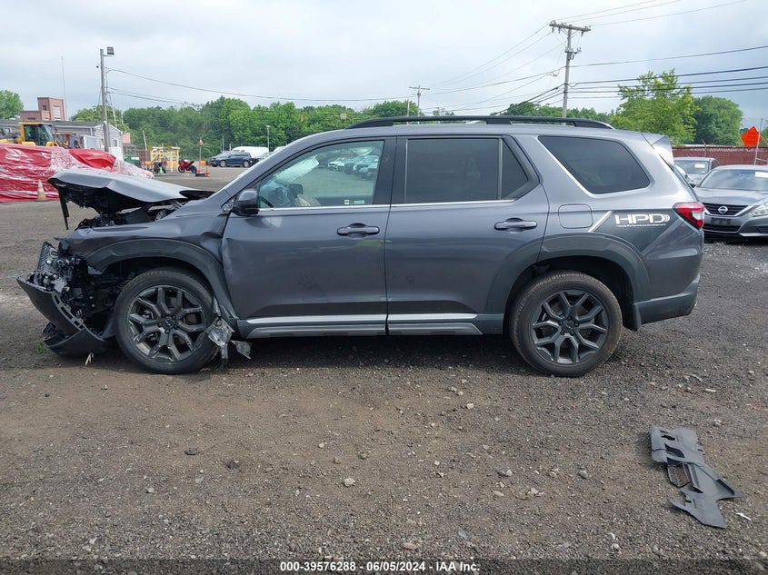2023 Honda Pilot Awd Elite VIN: 5FNYG1H86PB019484 Lot: 39576288