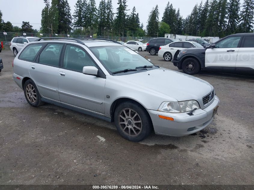 2003 Volvo V40 A VIN: YV1VW27533F977050 Lot: 39576289