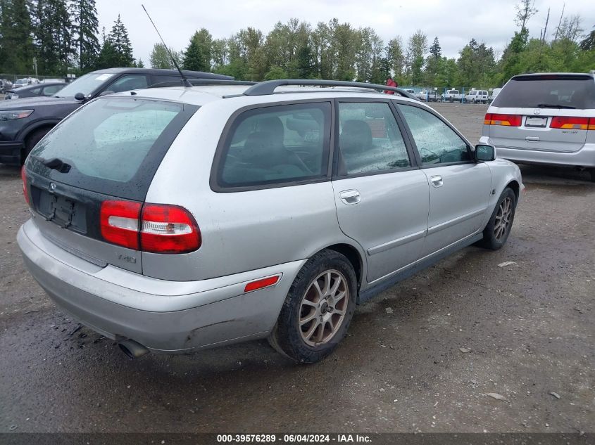 2003 Volvo V40 A VIN: YV1VW27533F977050 Lot: 39576289