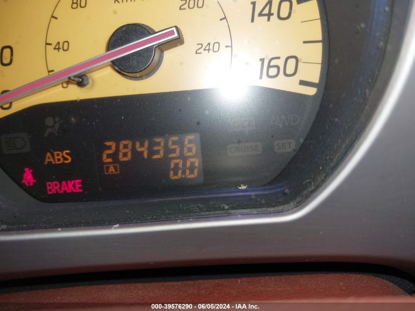 2005 Nissan Murano Sl VIN: JN8AZ08W45W416578 Lot: 39576290