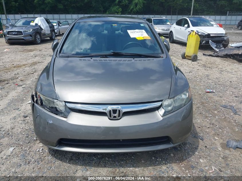2008 Honda Civic Ex VIN: 2HGFA16888H508039 Lot: 39576291