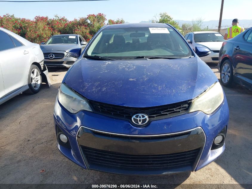 2015 Toyota Corolla S Plus VIN: 5YFBURHEXFP293079 Lot: 39576298