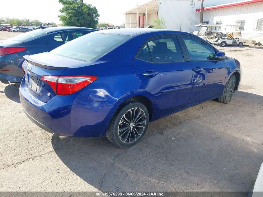 2015 TOYOTA COROLLA L/LE/LE PLS/PRM/S/S PLS - 5YFBURHEXFP293079