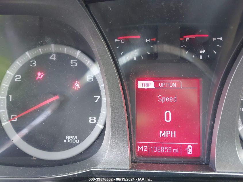 2013 GMC Terrain Sle-2 VIN: 2GKALSEK1D6212943 Lot: 39576302