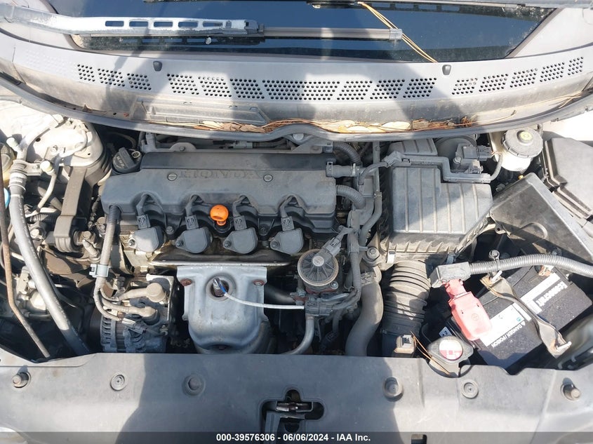 2008 Honda Civic Lx VIN: 2HGFG12678H574942 Lot: 39576306