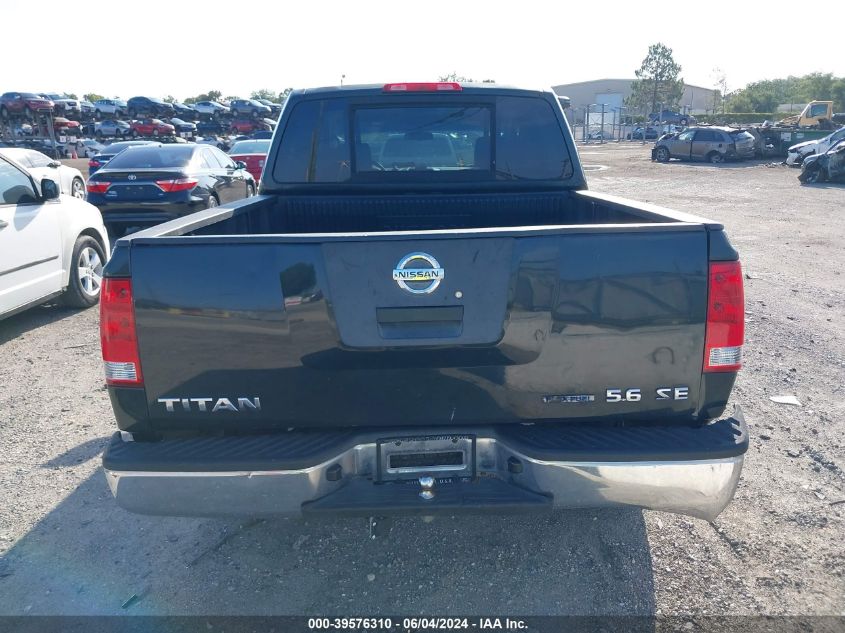 2008 Nissan Titan Le/Se/Xe VIN: 1N6BA07D58N354168 Lot: 39576310