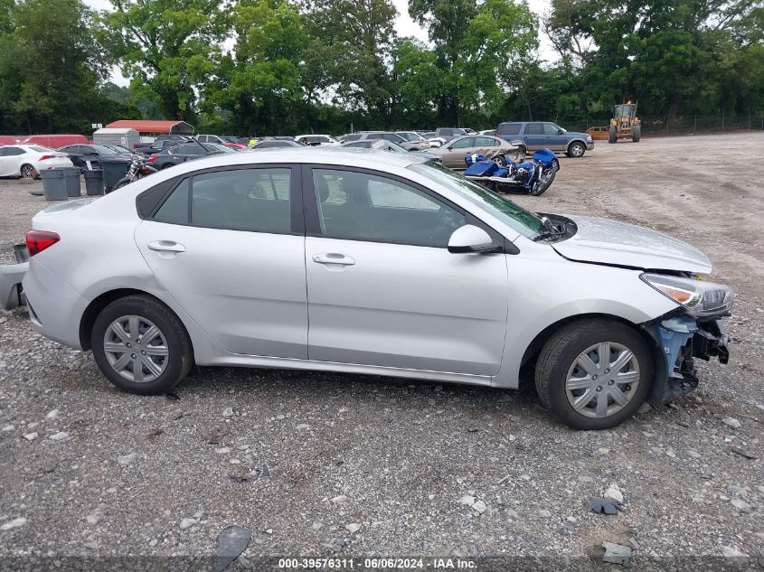 2023 Kia Rio Lx VIN: 3KPA24ADXPE599532 Lot: 39576311