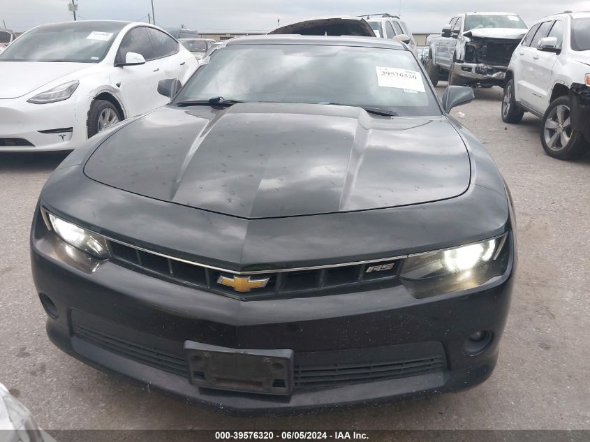 2014 Chevrolet Camaro 2Lt VIN: 2G1FC1E34E9266198 Lot: 39576320