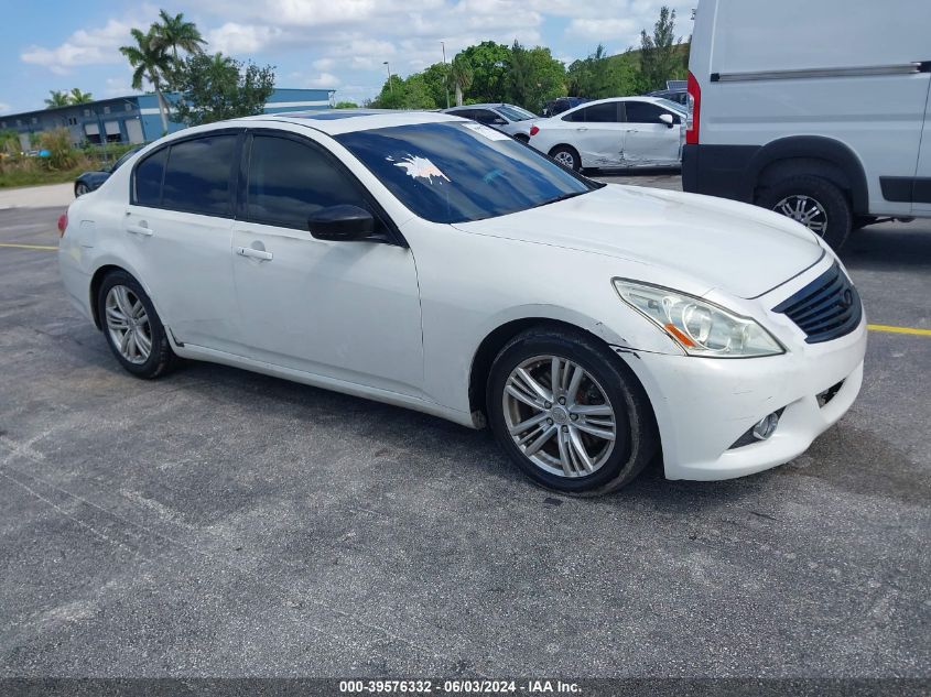 JN1CV6APXDM711641 | 2013 INFINITI G37