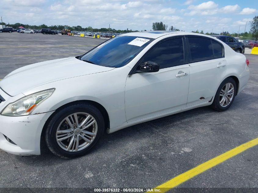 JN1CV6APXDM711641 | 2013 INFINITI G37