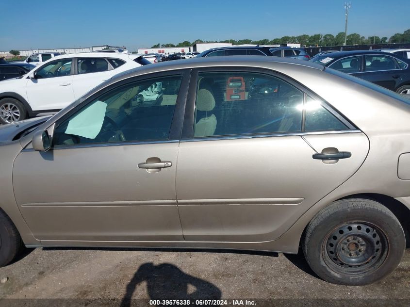 2003 Toyota Camry Le VIN: 4T1BE32K33U198138 Lot: 39576338