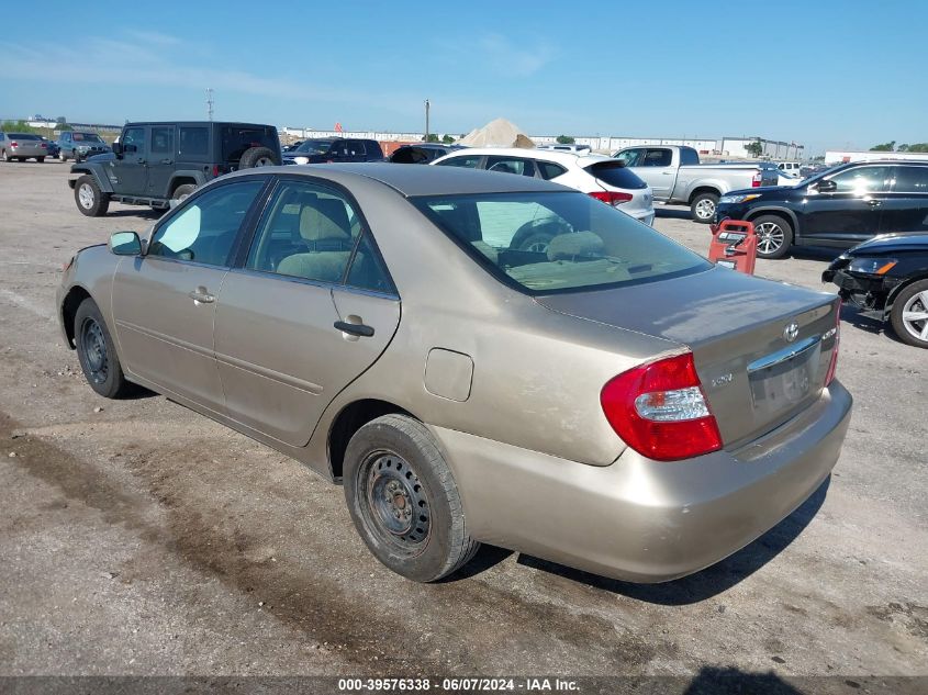 2003 Toyota Camry Le VIN: 4T1BE32K33U198138 Lot: 39576338