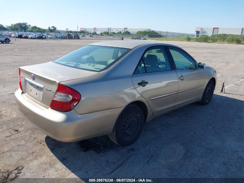 2003 Toyota Camry Le VIN: 4T1BE32K33U198138 Lot: 39576338