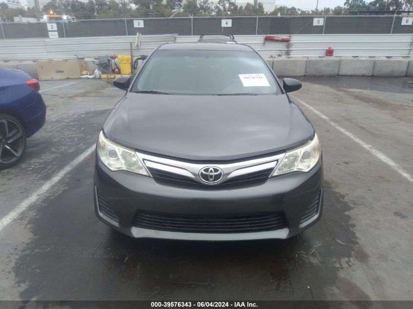 2012 Toyota Camry Le VIN: 4T1BF1FK5CU036586 Lot: 39576343