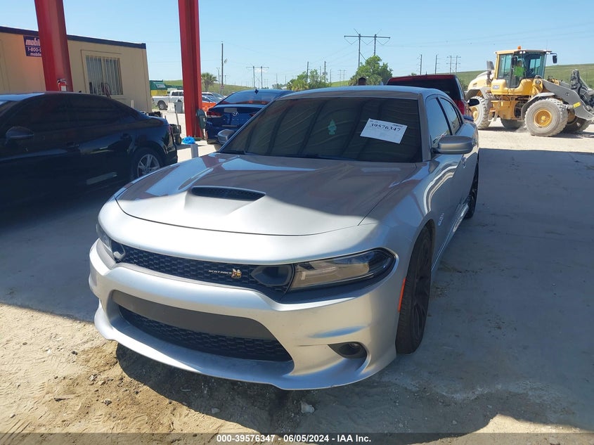 2021 Dodge Charger Scat Pack Rwd VIN: 2C3CDXGJ0MH599190 Lot: 39576347