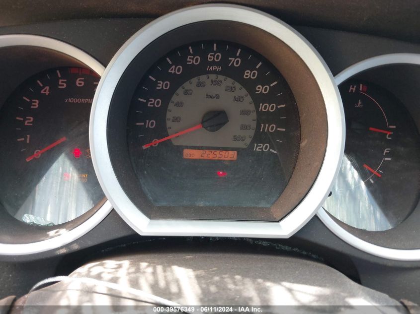 2008 Toyota Tacoma Base V6 VIN: 5TELU42N08C576409 Lot: 39576349