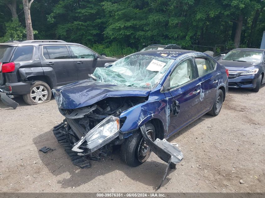 2016 Nissan Sentra S/Sv/Sr/Sl VIN: 3N1AB7AP7GY263270 Lot: 39576351