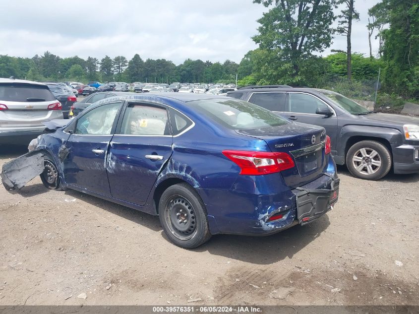 2016 Nissan Sentra S/Sv/Sr/Sl VIN: 3N1AB7AP7GY263270 Lot: 39576351