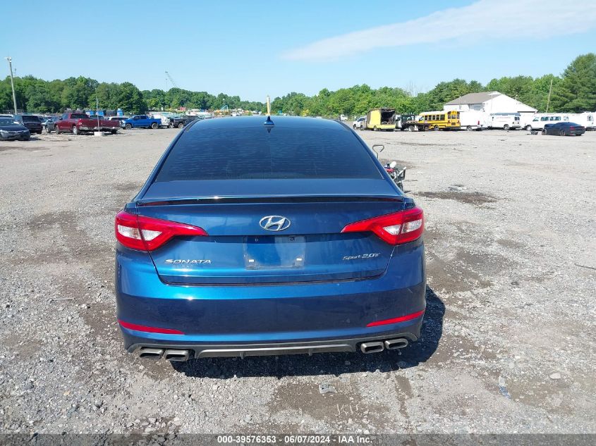 2017 Hyundai Sonata Sport 2.0T VIN: 5NPE34AB3HH515447 Lot: 39576353