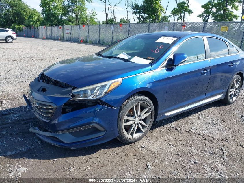 2017 Hyundai Sonata Sport 2.0T VIN: 5NPE34AB3HH515447 Lot: 39576353