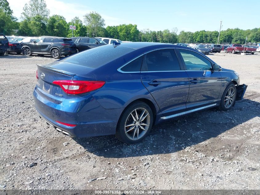 2017 Hyundai Sonata Sport 2.0T VIN: 5NPE34AB3HH515447 Lot: 39576353