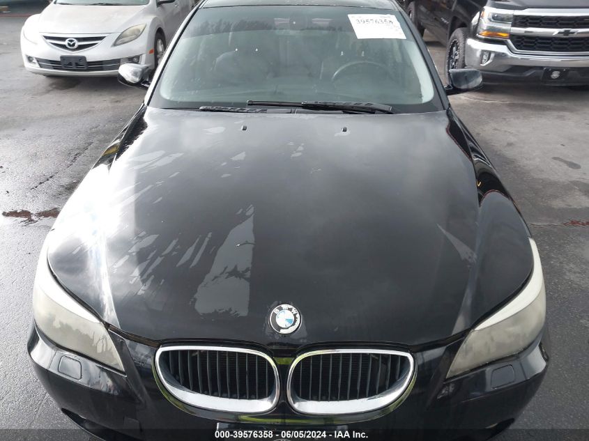 2006 BMW 530Xi VIN: WBANF73556CG65987 Lot: 39576358