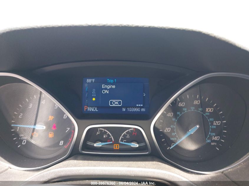 2014 Ford Focus Se VIN: 1FADP3F21EL277114 Lot: 39576360