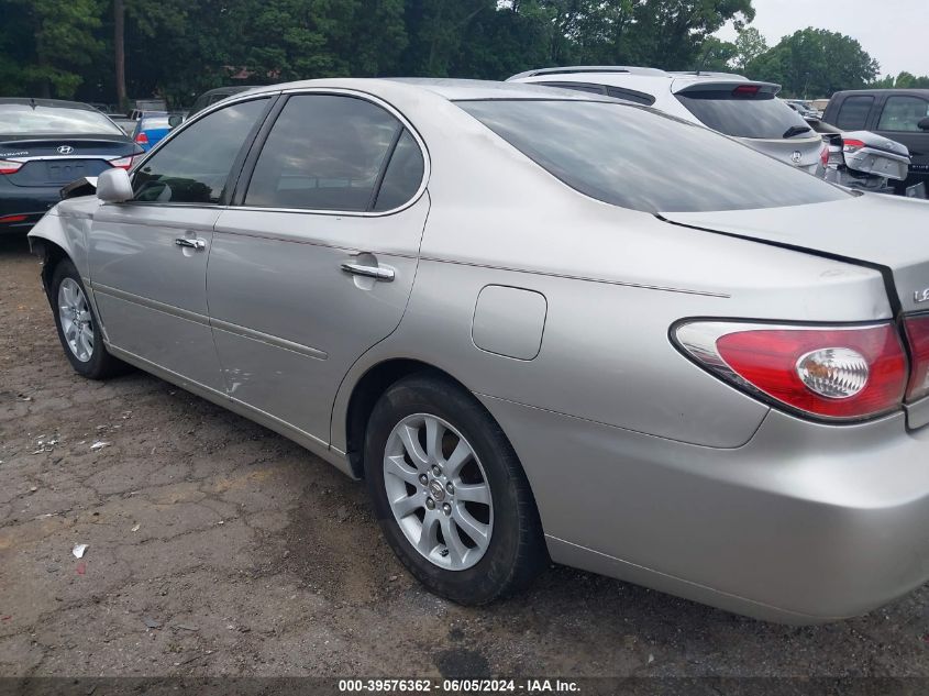 2003 Lexus Es 300 VIN: JTHBF30G830101439 Lot: 39576362