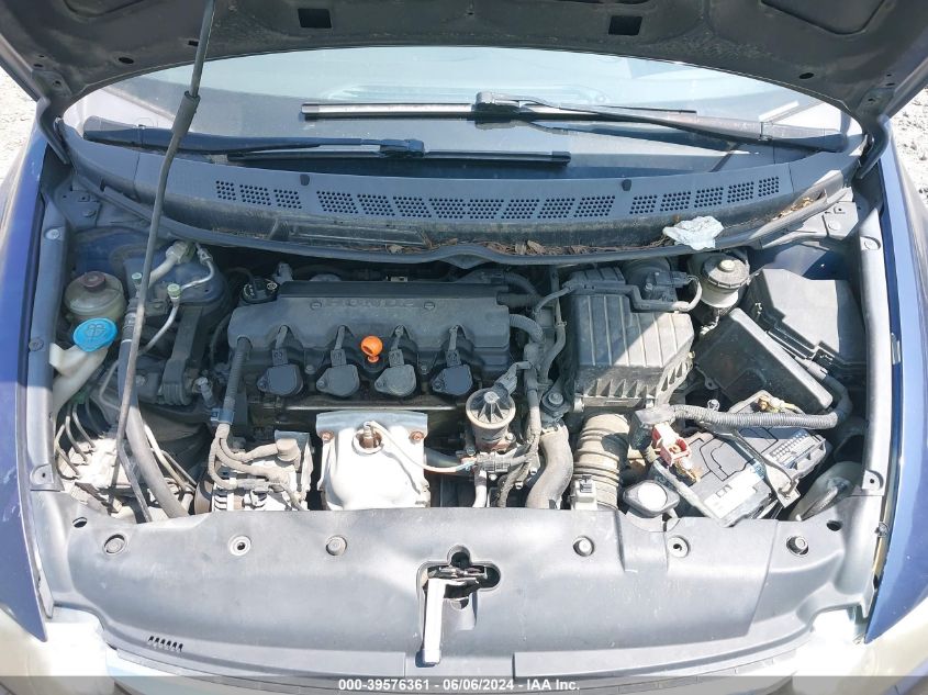 2010 Honda Civic Lx VIN: 2HGFA1F54AH506297 Lot: 39576361