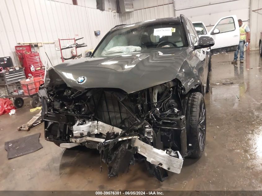 2025 BMW X5 xDrive40I VIN: 5UX23EU06S9W44915 Lot: 39576381