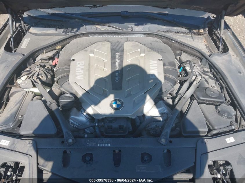 2011 BMW 550I xDrive VIN: WBAFU9C5XBC784633 Lot: 39576398