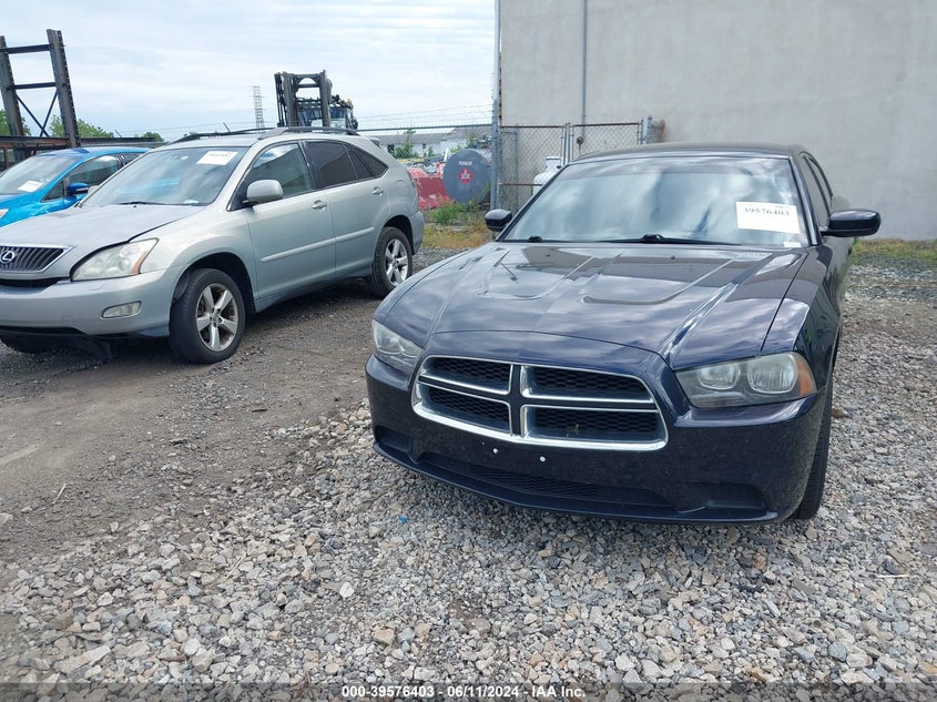 2012 Dodge Charger Se VIN: 2C3CDXBG9CH180622 Lot: 39576403