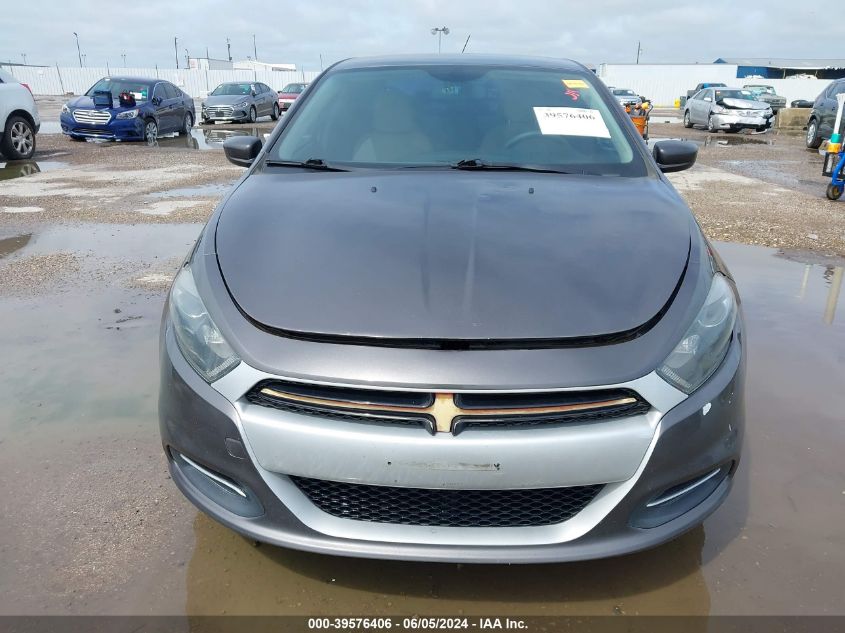 2015 Dodge Dart Sxt VIN: 1C3CDFBBXFD222022 Lot: 39576406