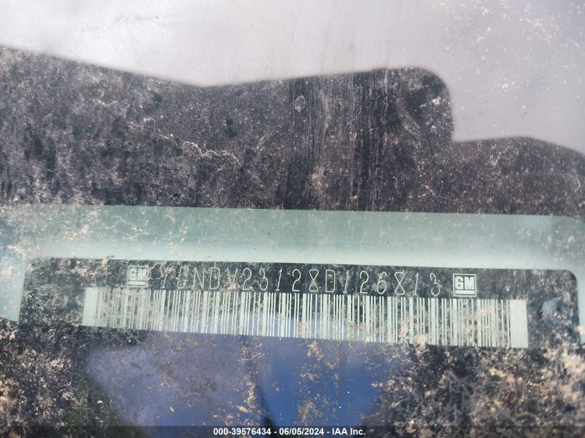 2008 Chevrolet Uplander Ls VIN: 1GNDV23128D126813 Lot: 39576434