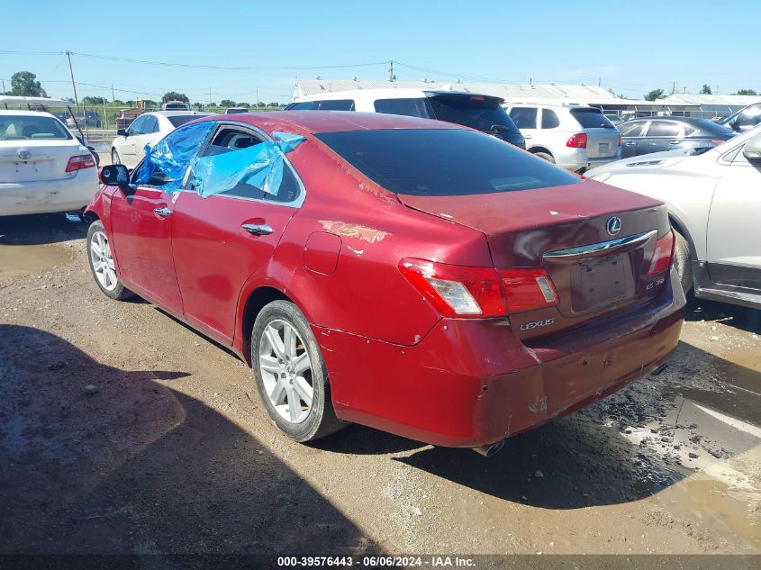 2009 Lexus Es 350 VIN: JTHBJ46G992317129 Lot: 39576443