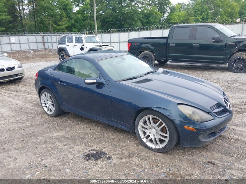 2007 Mercedes-Benz Slk 280 VIN: WDBWK54F97F159895 Lot: 39576446