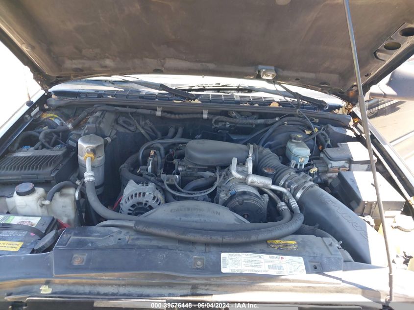 1GHDT13W0W2726902 1998 Oldsmobile Bravada