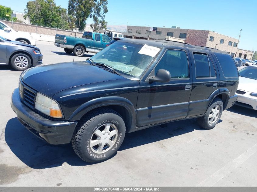 1GHDT13W0W2726902 1998 Oldsmobile Bravada