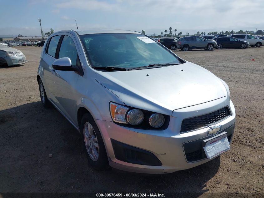 2013 Chevrolet Sonic Lt Auto VIN: 1G1JC6SH8D4125420 Lot: 39576459