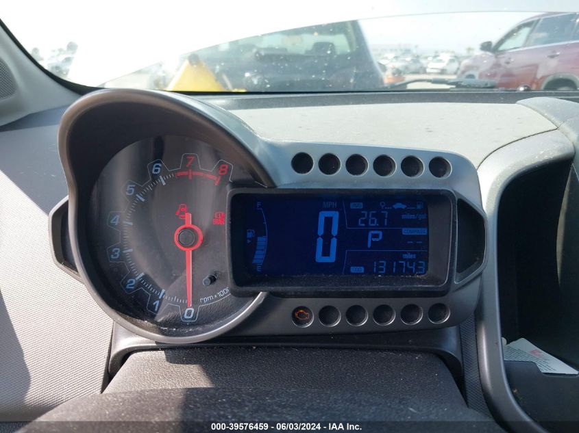 2013 Chevrolet Sonic Lt Auto VIN: 1G1JC6SH8D4125420 Lot: 39576459