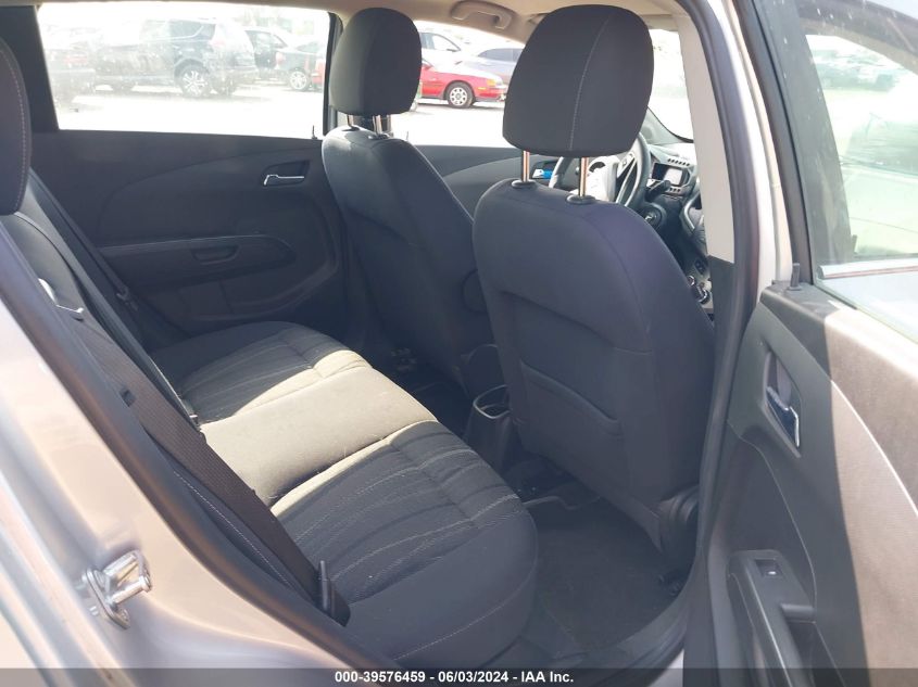 2013 Chevrolet Sonic Lt Auto VIN: 1G1JC6SH8D4125420 Lot: 39576459