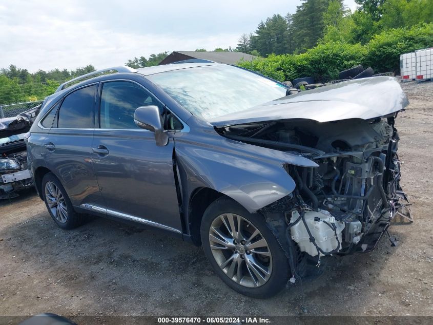 2013 Lexus Rx 450H VIN: JTJBC1BA4D2053710 Lot: 39576470