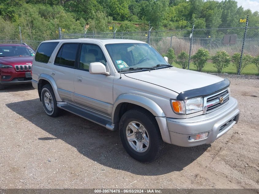 2000 Toyota 4Runner Limited V6 VIN: JT3HN87R7Y9040045 Lot: 39576475