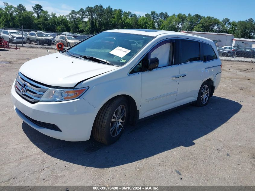 2013 Honda Odyssey Ex-L VIN: 5FNRL5H69DB067353 Lot: 39576490