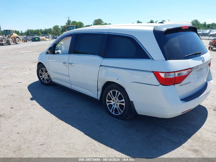 2013 Honda Odyssey Ex-L VIN: 5FNRL5H69DB067353 Lot: 39576490