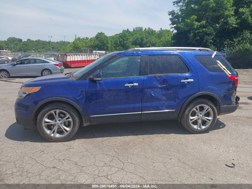 2014 Ford Explorer Limited VIN: 1FM5K8F80EGC37402 Lot: 39576491