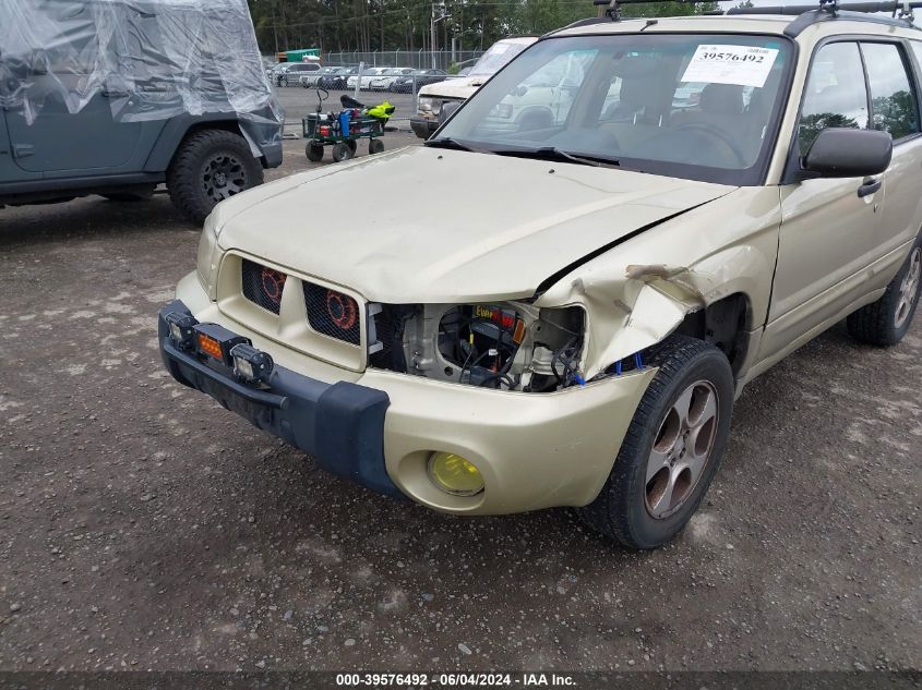 2003 Subaru Forester Xs VIN: JF1SG65653H700645 Lot: 39576492