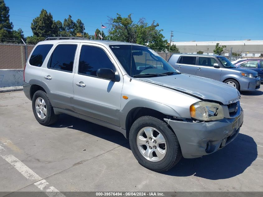 2001 Mazda Tribute Es V6/Lx V6 VIN: 4F2YU091X1KM64101 Lot: 39576494