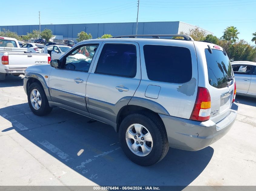 2001 Mazda Tribute Es V6/Lx V6 VIN: 4F2YU091X1KM64101 Lot: 39576494